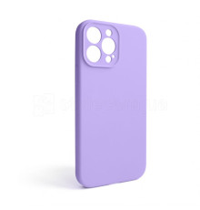 Чохол Full Silicone Case для Apple iPhone 13 Pro Max lilac (39) закрита камера (без логотипу)