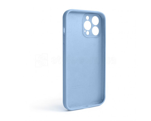 Чохол Full Silicone Case для Apple iPhone 13 Pro Max light blue (05) закрита камера (без логотипу) TPS-2710000236351