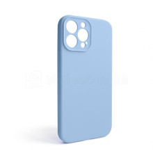 Чохол Full Silicone Case для Apple iPhone 13 Pro Max light blue (05) закрита камера (без логотипу)