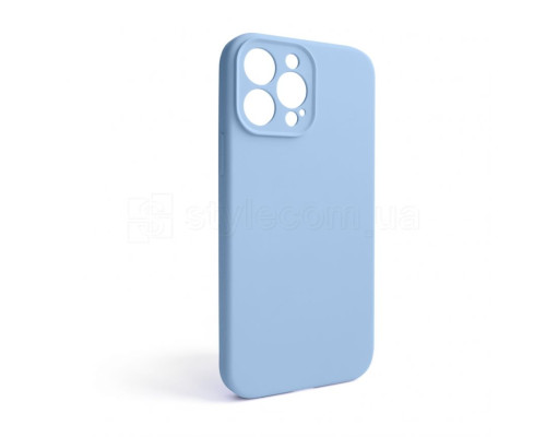 Чохол Full Silicone Case для Apple iPhone 13 Pro Max light blue (05) закрита камера (без логотипу) TPS-2710000236351