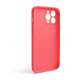 Чохол Full Silicone Case для Apple iPhone 13 Pro Max peach (30) закрита камера (без логотипу) TPS-2710000236399