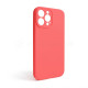 Чохол Full Silicone Case для Apple iPhone 13 Pro Max peach (30) закрита камера (без логотипу) TPS-2710000236399