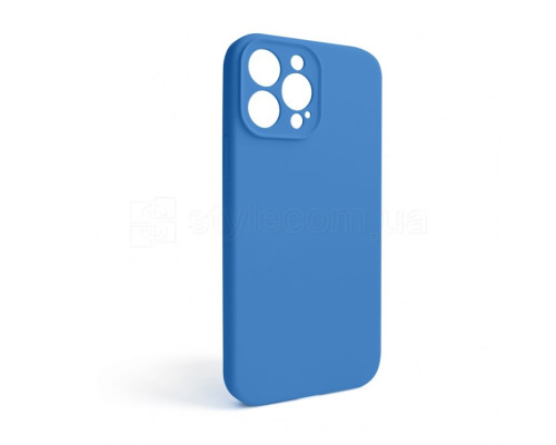 Чохол Full Silicone Case для Apple iPhone 13 Pro Max royal blue (3) закрита камера (без логотипу) TPS-2710000236412