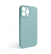 Чохол Full Silicone Case для Apple iPhone 13 Pro Max sea blue (21) закрита камера (без логотипу)