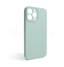 Чохол Full Silicone Case для Apple iPhone 13 Pro Max turqouise (17) закрита камера (без логотипу)