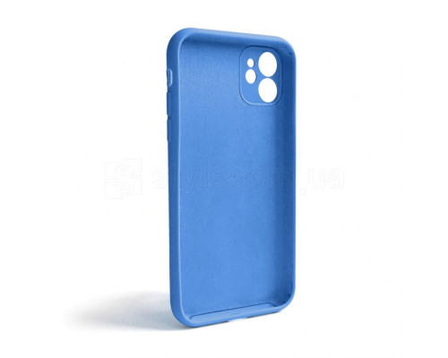 Чохол Full Silicone Case для Apple iPhone 11 royal blue (3) закрита камера (без логотипу) TPS-2710000235729