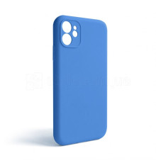 Чохол Full Silicone Case для Apple iPhone 11 royal blue (3) закрита камера (без логотипу)