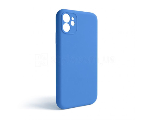 Чохол Full Silicone Case для Apple iPhone 11 royal blue (3) закрита камера (без логотипу) TPS-2710000235729