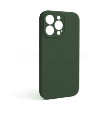 Чохол Full Silicone Case для Apple iPhone 13 Pro atrovirens green (54) закрита камера (без логотипу)