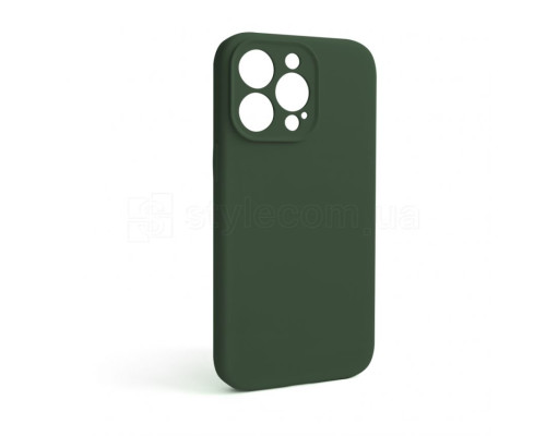 Чохол Full Silicone Case для Apple iPhone 13 Pro atrovirens green (54) закрита камера (без логотипу) TPS-2710000236030