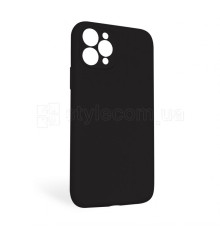 Чохол Full Silicone Case для Apple iPhone 11 Pro Max black (18) закрита камера (без логотипу) TPS-2710000235736