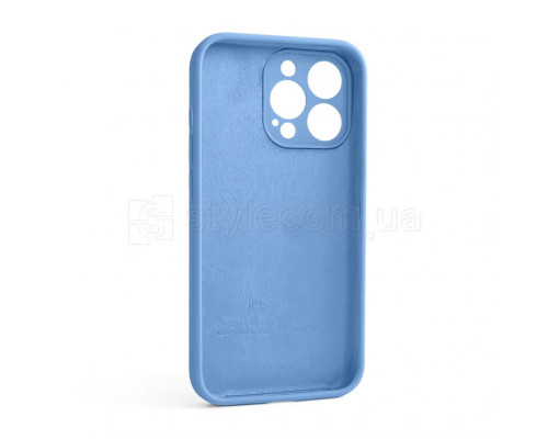 Чохол Full Silicone Case для Apple iPhone 13 Pro cornflower (53) закрита камера (без логотипу) TPS-2710000236054