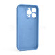 Чохол Full Silicone Case для Apple iPhone 13 Pro cornflower (53) закрита камера (без логотипу) TPS-2710000236054