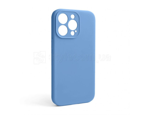 Чохол Full Silicone Case для Apple iPhone 13 Pro cornflower (53) закрита камера (без логотипу) TPS-2710000236054