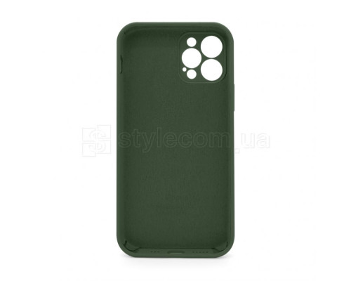 Чохол Full Silicone Case для Apple iPhone 12 Pro atrovirens green (54) закрита камера (без логотипу) TPS-2710000235743