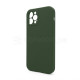 Чохол Full Silicone Case для Apple iPhone 12 Pro atrovirens green (54) закрита камера (без логотипу) TPS-2710000235743