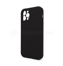 Чохол Full Silicone Case для Apple iPhone 12 Pro black (18) закрита камера (без логотипу) TPS-2710000235750