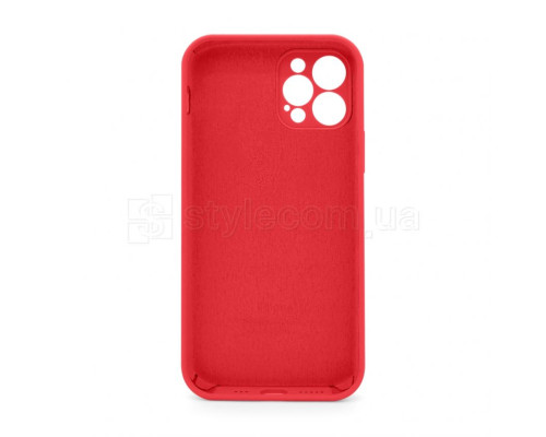 Чохол Full Silicone Case для Apple iPhone 12 Pro red (14) закрита камера (без логотипу) TPS-2710000235774