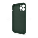 Чохол Full Silicone Case для Apple iPhone 12 Pro Max atrovirens green (54) закрита камера (без логотипу) TPS-2710000235781