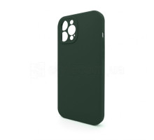 Чохол Full Silicone Case для Apple iPhone 12 Pro Max atrovirens green (54) закрита камера (без логотипу) TPS-2710000235781