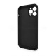 Чохол Full Silicone Case для Apple iPhone 12 Pro Max black (18) закрита камера (без логотипу) TPS-2710000235798