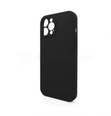 Чохол Full Silicone Case для Apple iPhone 12 Pro Max black (18) закрита камера (без логотипу) TPS-2710000235798