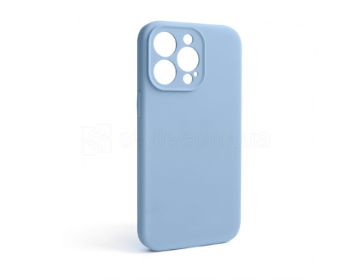 Чохол Full Silicone Case для Apple iPhone 13 Pro light blue (05) закрита камера (без логотипу) TPS-2710000236115