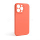 Чохол Full Silicone Case для Apple iPhone 13 apricot (2) закрита камера (без логотипу) TPS-2710000235811