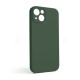 Чохол Full Silicone Case для Apple iPhone 13 atrovirens green (54) закрита камера (без логотипу) TPS-2710000235835