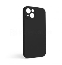 Чохол Full Silicone Case для Apple iPhone 13 black (18) закрита камера (без логотипу) TPS-2710000235842