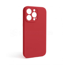 Чохол Full Silicone Case для Apple iPhone 13 Pro red (14) закрита камера (без логотипу)