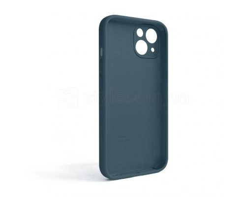 Чохол Full Silicone Case для Apple iPhone 13 cosmos blue (46) закрита камера (без логотипу) TPS-2710000235859