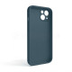 Чохол Full Silicone Case для Apple iPhone 13 cosmos blue (46) закрита камера (без логотипу) TPS-2710000235859