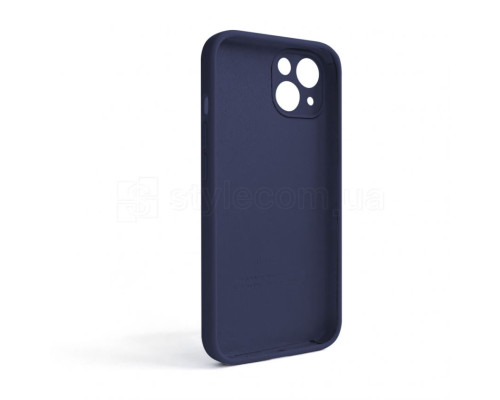 Чохол Full Silicone Case для Apple iPhone 13 dark blue (08) закрита камера (без логотипу) TPS-2710000235866