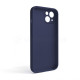 Чохол Full Silicone Case для Apple iPhone 13 dark blue (08) закрита камера (без логотипу) TPS-2710000235866