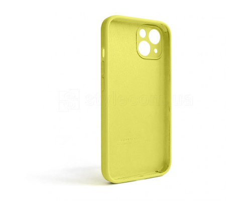 Чохол Full Silicone Case для Apple iPhone 13 flash lime (41) закрита камера (без логотипу) TPS-2710000235880