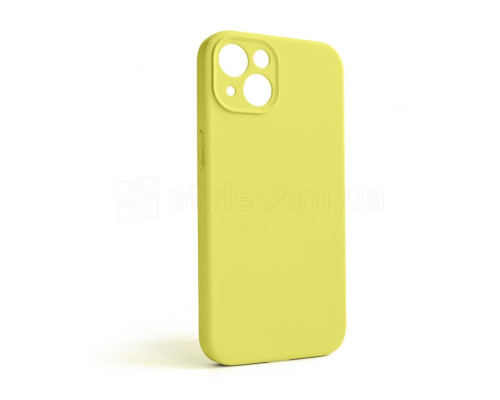 Чохол Full Silicone Case для Apple iPhone 13 flash lime (41) закрита камера (без логотипу) TPS-2710000235880