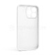 Чохол Full Silicone Case для Apple iPhone 13 Pro white (09) закрита камера (без логотипу) TPS-2710000236207