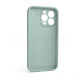 Чохол Full Silicone Case для Apple iPhone 13 Pro turquoise (17) закрита камера (без логотипу) TPS-2710000236191