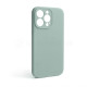 Чохол Full Silicone Case для Apple iPhone 13 Pro turquoise (17) закрита камера (без логотипу) TPS-2710000236191