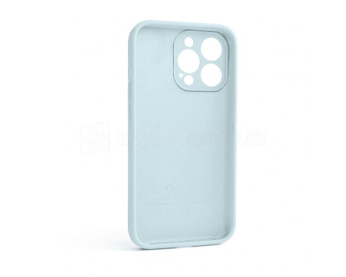 Чохол Full Silicone Case для Apple iPhone 13 Pro sky blue (58) закрита камера (без логотипу) TPS-2710000236214