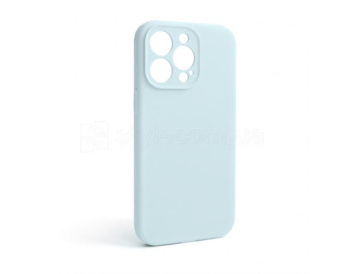 Чохол Full Silicone Case для Apple iPhone 13 Pro sky blue (58) закрита камера (без логотипу) TPS-2710000236214