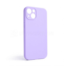 Чохол Full Silicone Case для Apple iPhone 13 lilac (39) закрита камера (без логотипу)