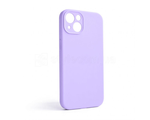 Чохол Full Silicone Case для Apple iPhone 13 lilac (39) закрита камера (без логотипу) TPS-2710000235903