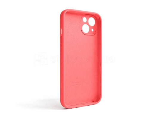 Чохол Full Silicone Case для Apple iPhone 13 peach (30) закрита камера (без логотипу) TPS-2710000235934