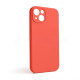 Чохол Full Silicone Case для Apple iPhone 13 orange (13) закрита камера (без логотипу) TPS-2710000235927