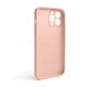 Чохол Full Silicone Case для Apple iPhone 13 Pro grapefruit (61) закрита камера (без логотипу) TPS-2710000236245