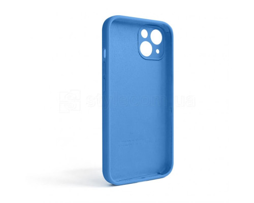 Чохол Full Silicone Case для Apple iPhone 13 royal blue (3) закрита камера (без логотипу) TPS-2710000235958