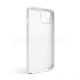 Чохол Full Silicone Case для Apple iPhone 13 white (09) закрита камера (без логотипу) TPS-2710000235965