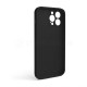 Чохол Full Silicone Case для Apple iPhone 13 Pro Max black (18) закрита камера (без логотипу) TPS-2710000236283